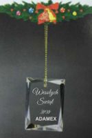 Kryształowa Bombka Zawieszka na Choinkę