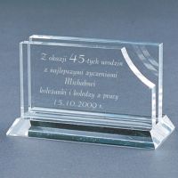 Kryształowy wizytownik JL12028